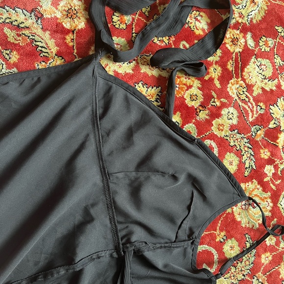 NWT Abercrombie Midi Wrap Dress. High/low hemline. - Picture 6 of 6